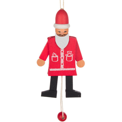 Dregeno Jumping Jack Santa ornament