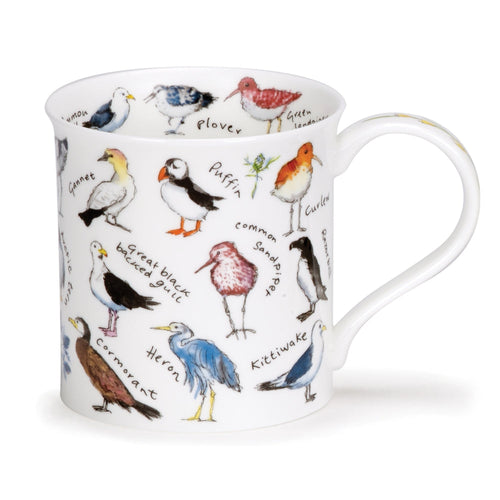 Dunoon Bute Birdlife Coastal Birds Mug