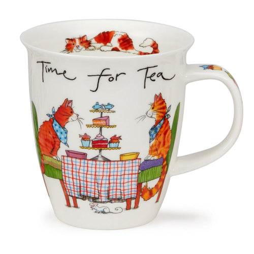 Dunoon Nevis Time For Tea Cat Mug