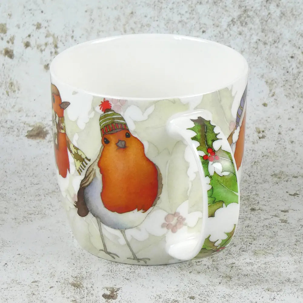 Emma Ball Christmas Robins Mug