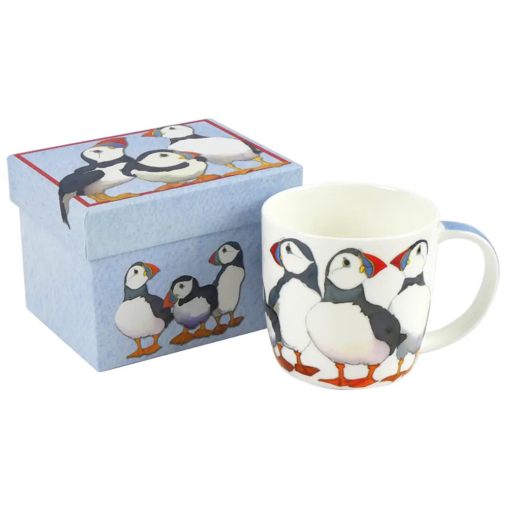 Emma Ball Puffins Mug