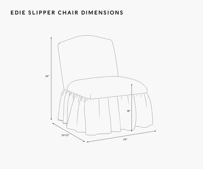 Edie Slipper Chair - Willowberry