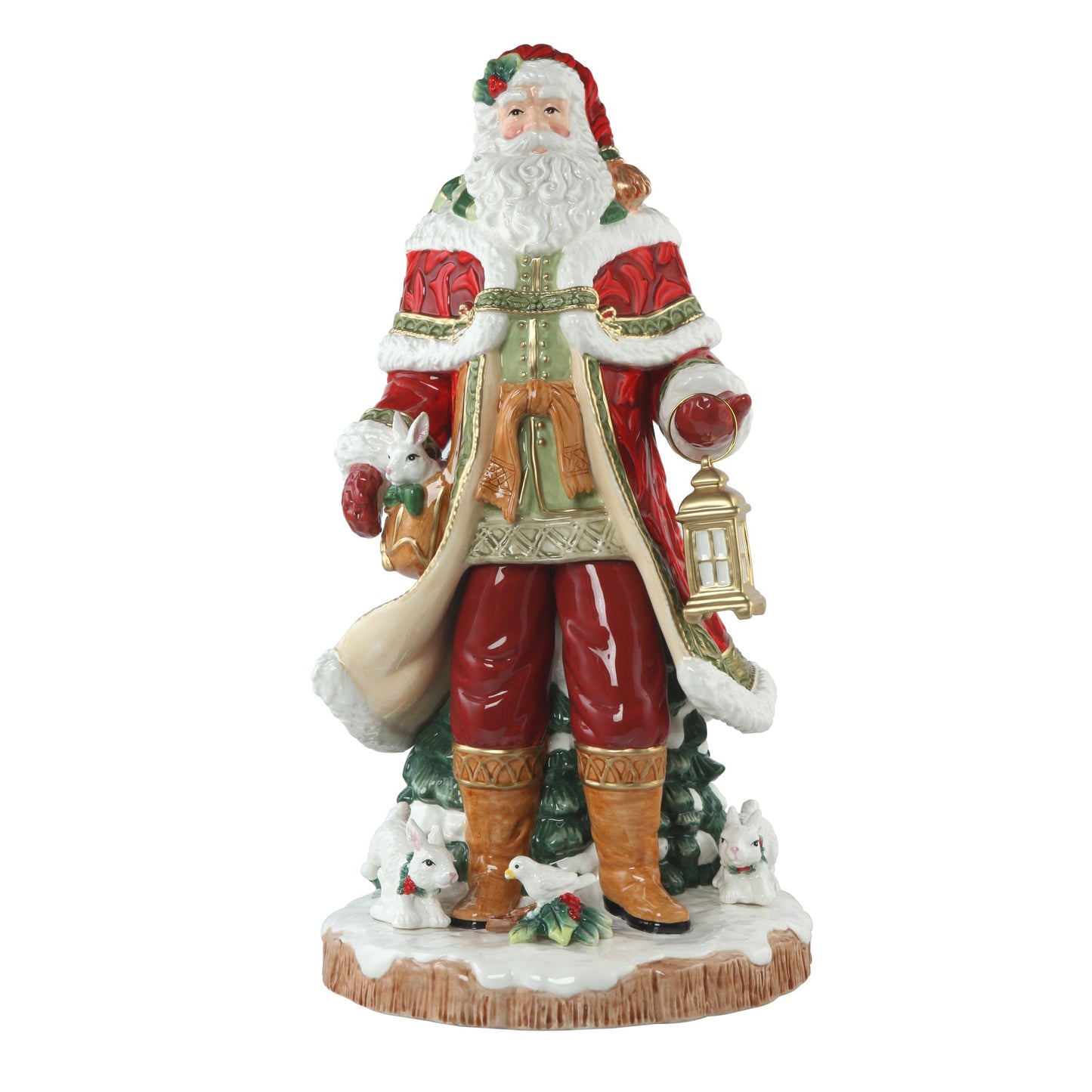 Fitz & Floyd Santa with Lantern