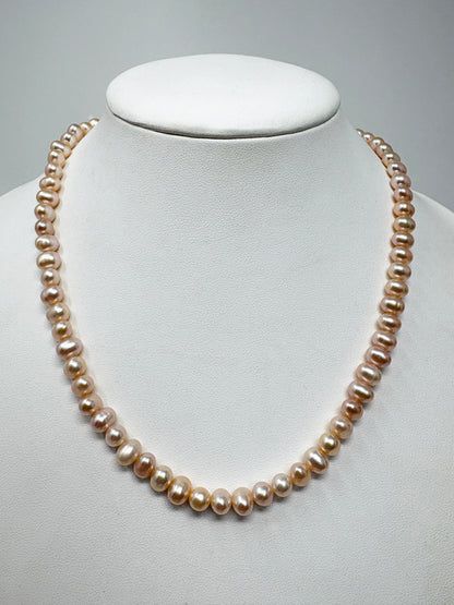 Fresh Water Pink Pearl Necklace