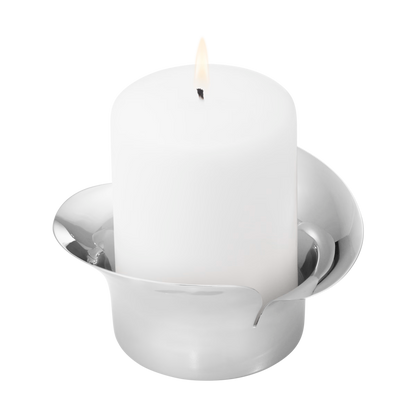 Georg Jensen Bloom Pillar Candle Holder