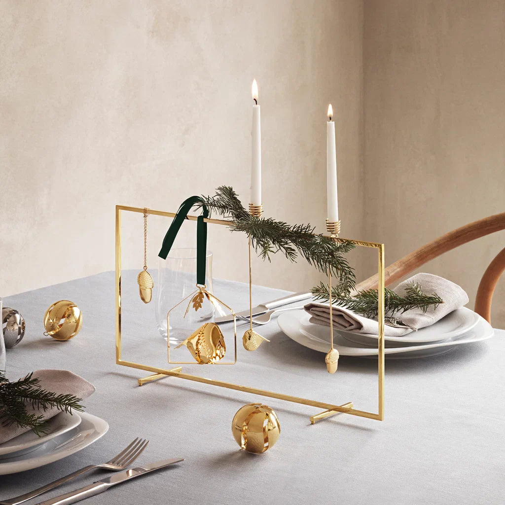 Georg Jensen Gold Christmas Display Stand