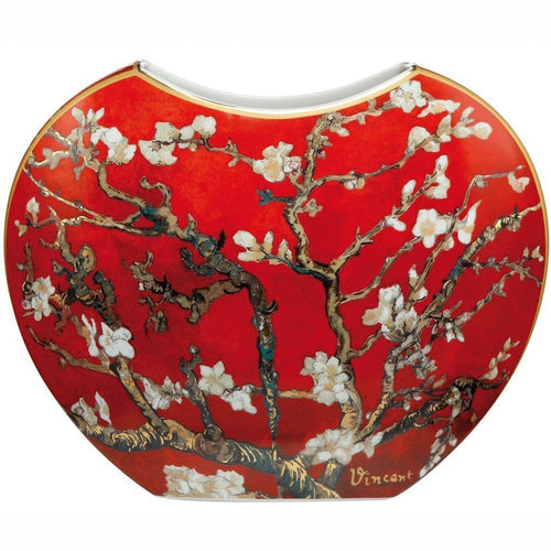 Goebel Almond Tree Red vase 20cm, Van Gogh | Artis Orbis