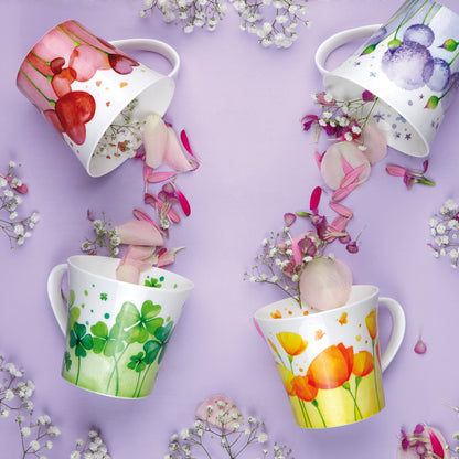 Goebel Fiore Harmony Purple Mug
