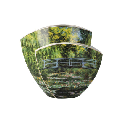 Goebel Japanese Bridge Vase Claude Monet 29 cm