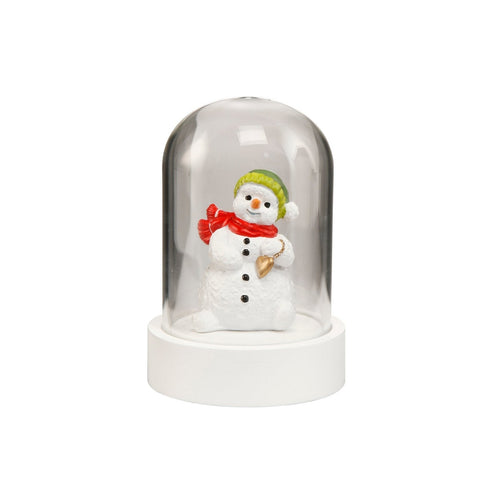 Goebel Kind Greetings Snowman - Glass Dome