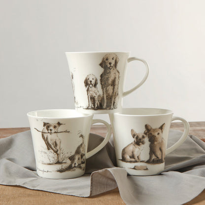 Goebel Playfellows Dogs Mug