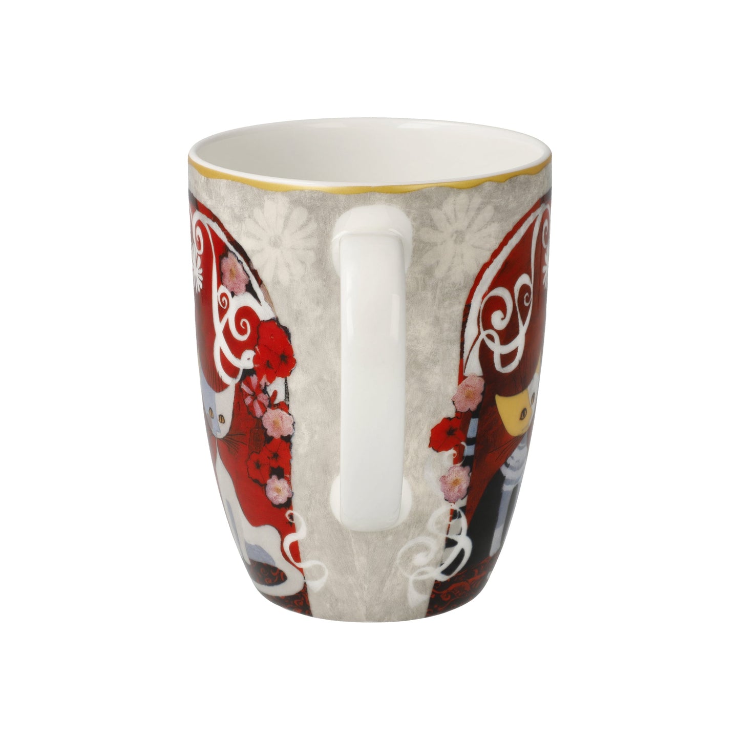 Goebel Templi dell’amore Mug - Red | Rosina Wachtmeister