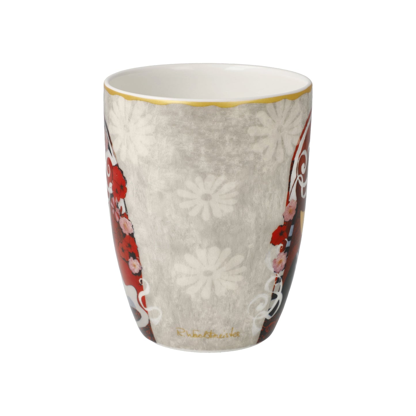 Goebel Templi dell’amore Mug - Red | Rosina Wachtmeister