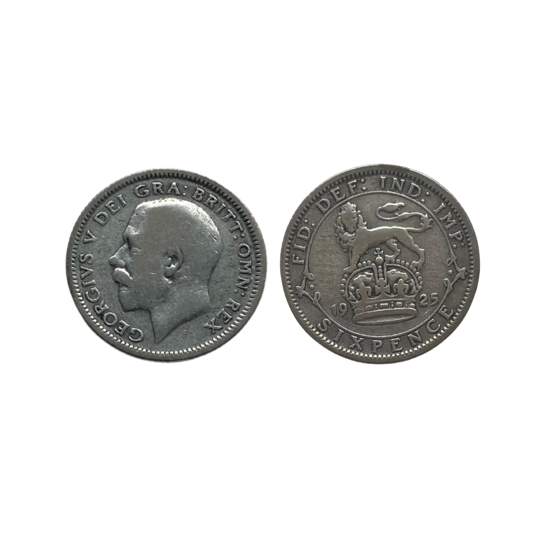 Goviers 100 Year Old Sixpence