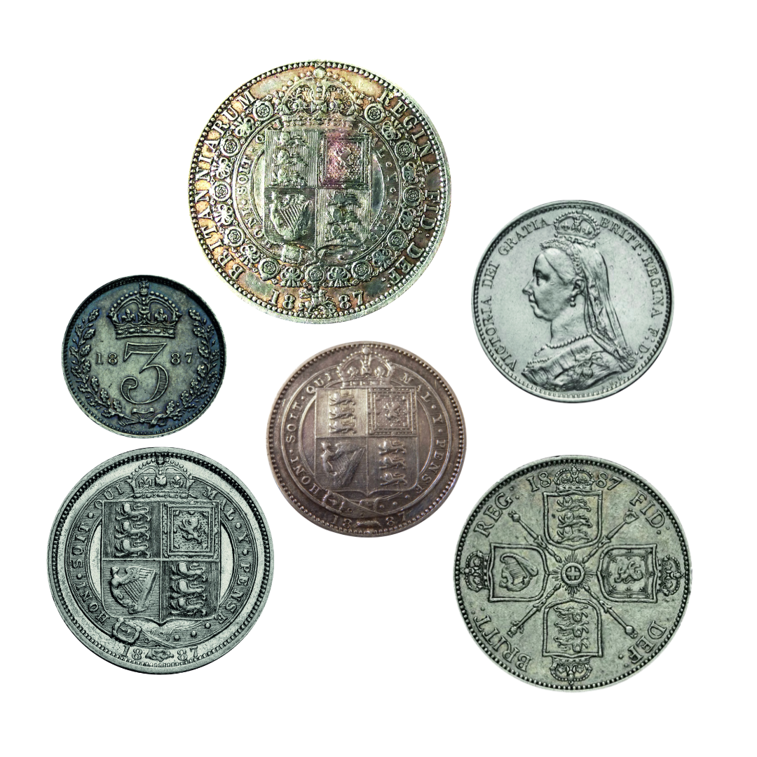 Goviers 1887 Golden Jubilee Queen Victoria Coin Collection