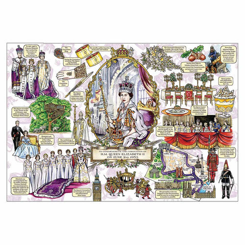 Goviers 70 Glorious Years Wooden Jigsaw Puzzle