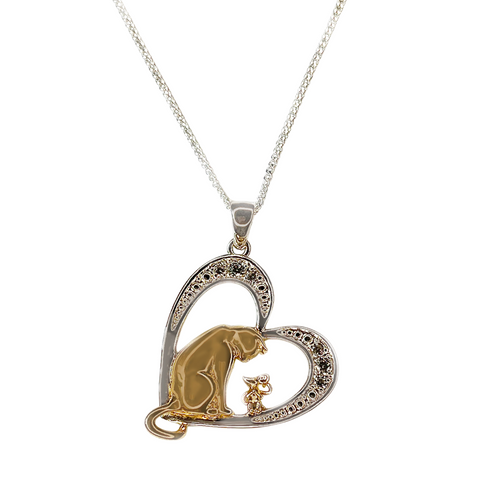 Goviers Best Friends Cat Necklace