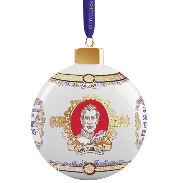 Goviers Exclusive King Charles III Coronation Bauble