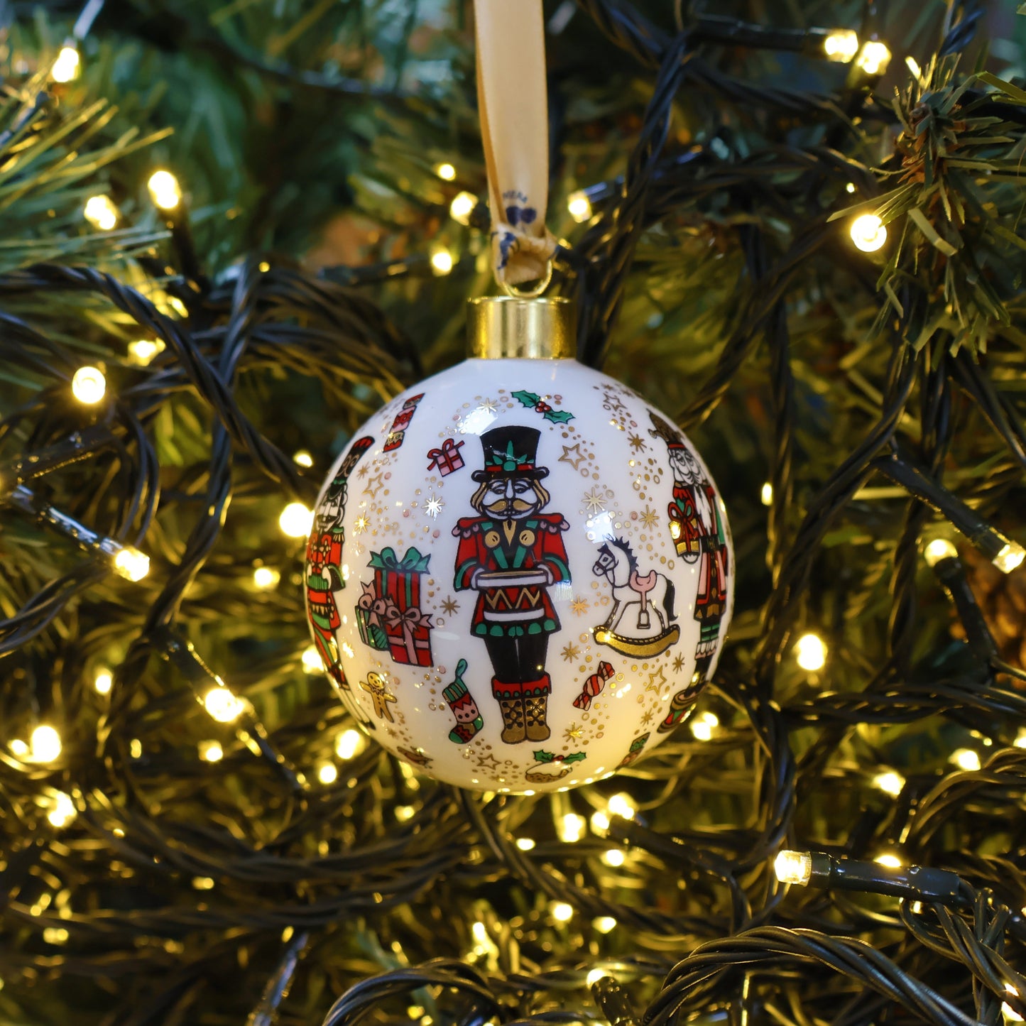 Goviers Nutcracker Christmas Bauble