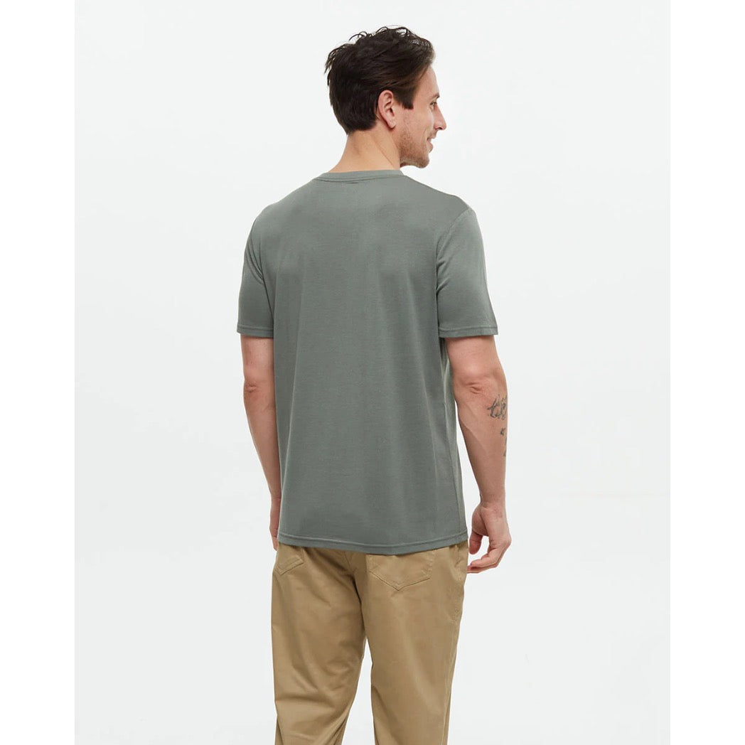 TENTREE - BAKER HENLEY TEE | Agave Green