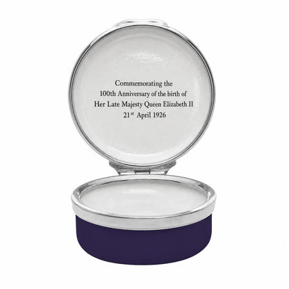 Halcyon Days Her Majesty Queen Elizabeth II - 1953 Commemorative Coin Enamel Box
