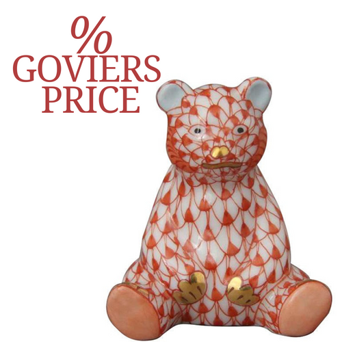 Herend Miniature Baby Bear Sitting | VH - IN STOCK NOW