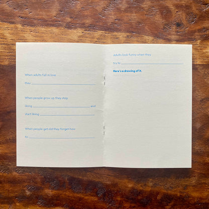ADULTS ARE WEIRD -Journal with Writing & Drawing Prompts