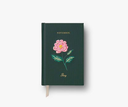 Birth Month Mini Embroidered Journal - November