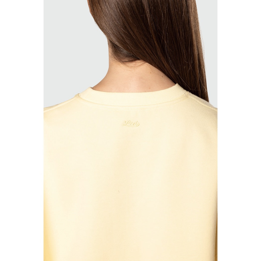 TEAMLTD - OVERSIZED CREWNECK | Butter Yellow