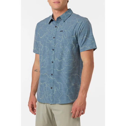 ONEILL - UPF SLUB RELAXED SS WOVEN SHIRT | Dark Slate