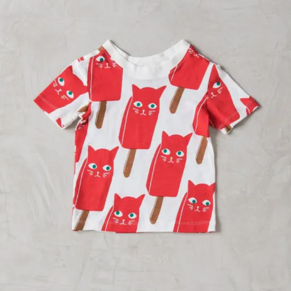 All Over Catsicle Baby T-Shirt