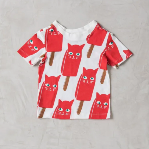 All Over Catsicle Baby T-Shirt