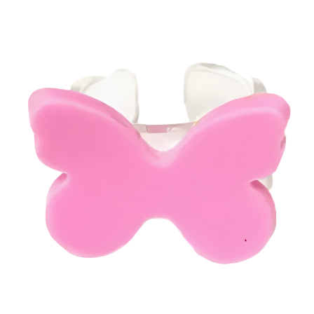 Butterfly Colorful Rings