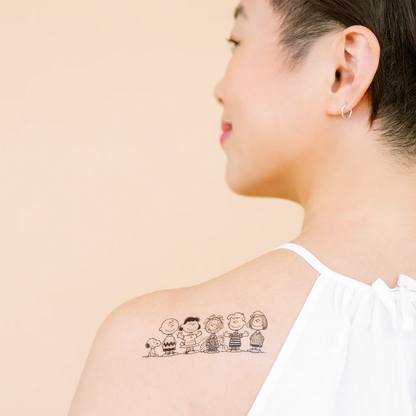 Classic Peanuts Line Tattoo Pair - NEW Fall 24