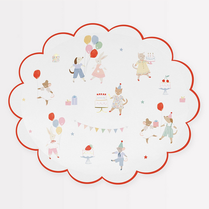 Animal Friends Dinner Plates