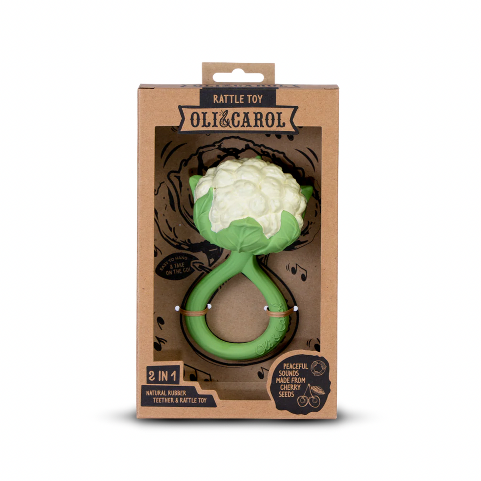 Cauliflower Rattle Toy