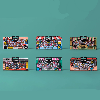 36 ASSORTED STICKERS - BOUTIQUE