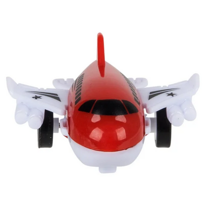 2" Pull Back Plastic Airplane