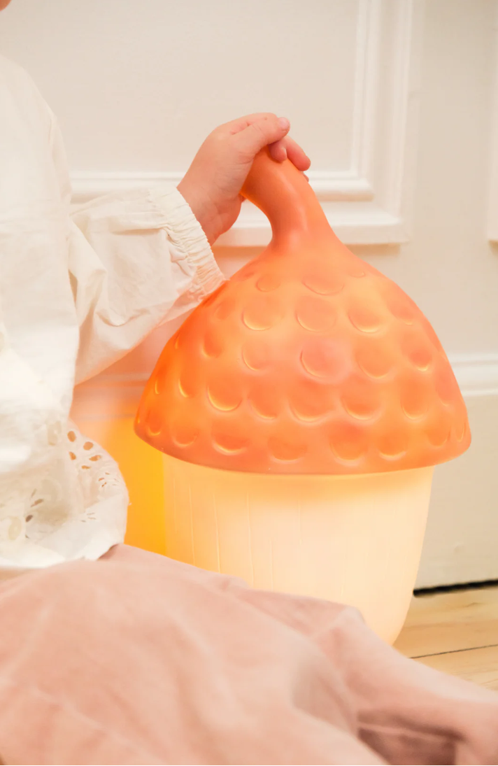 Acorn Night Lamp -Red Brick