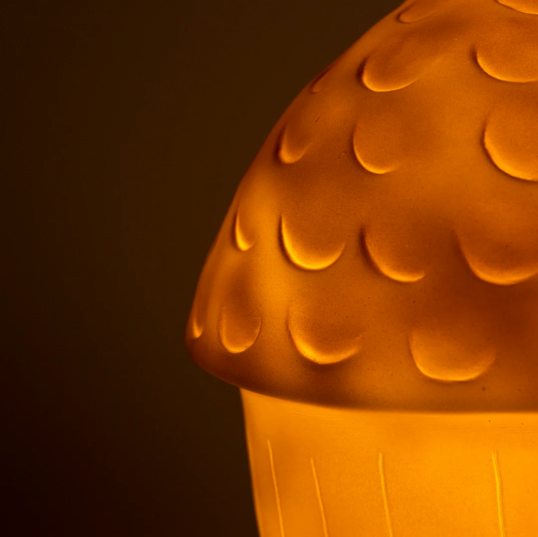 Acorn Night Lamp -Red Brick