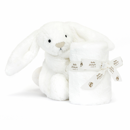 Bashful Luxe Bunny Soother -White