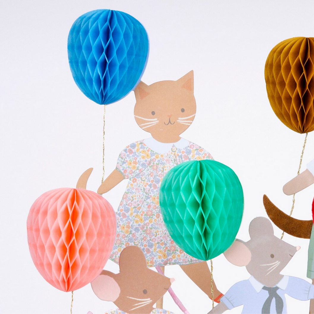Animal Friends Cake Toppers