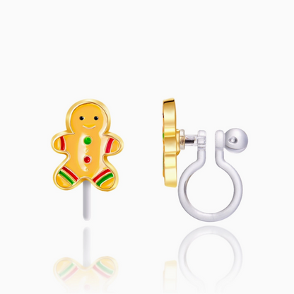 Clip On Cutie Earrings - holiday