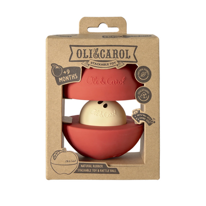 Apple Stacking Toy & Rattle Ball