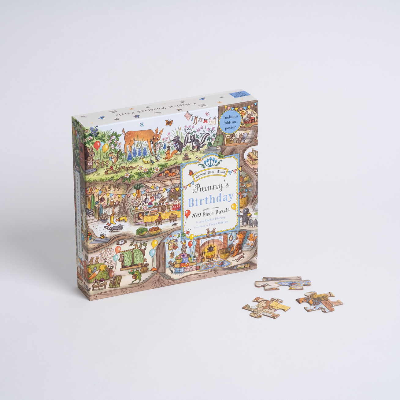 Bunny's Birthday Puzzle: A Magical Woodland 100pcs