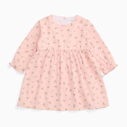 Floral Soft Corduroy Dress