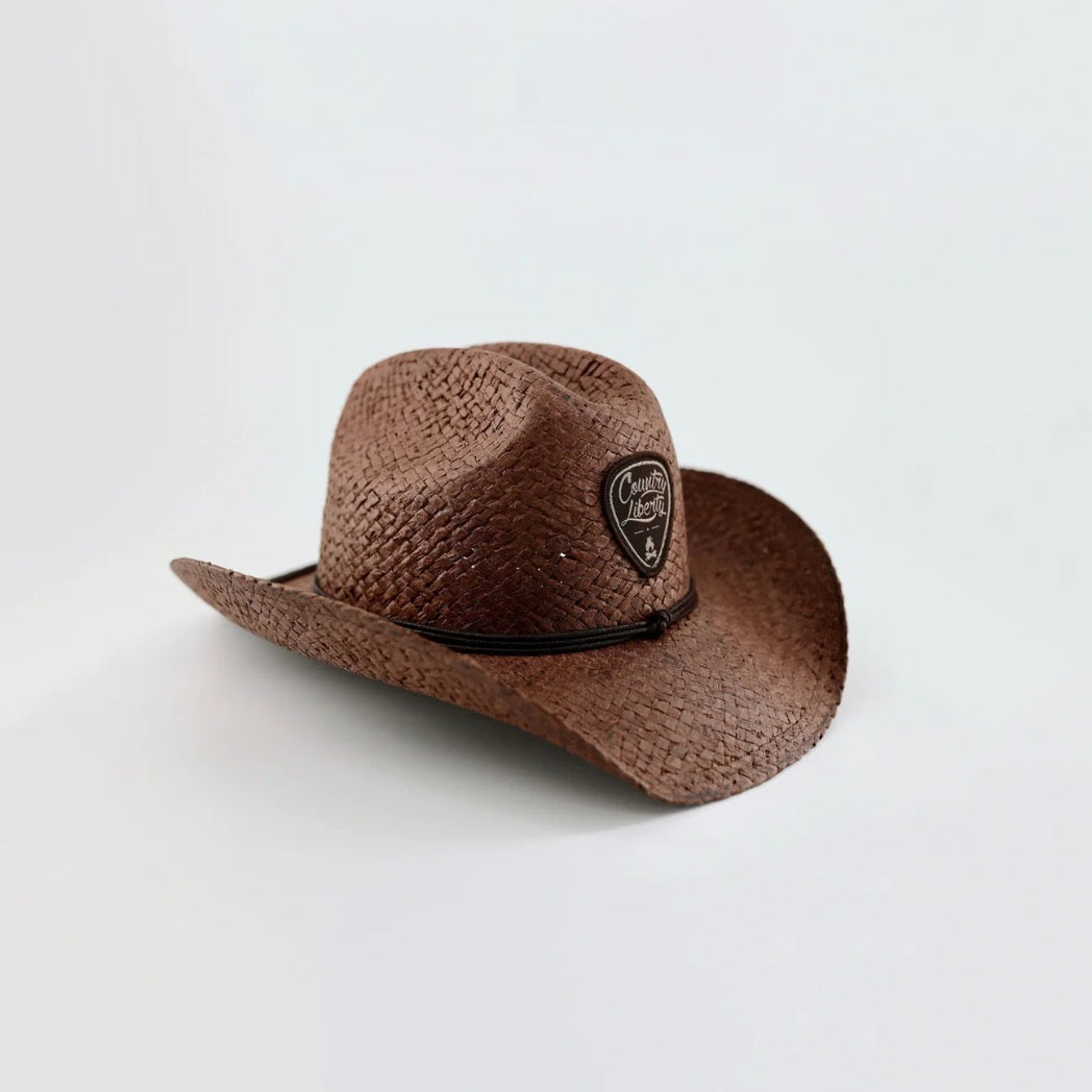COUNTRY LIBERTY - COWBOY HAT | Dark Brown