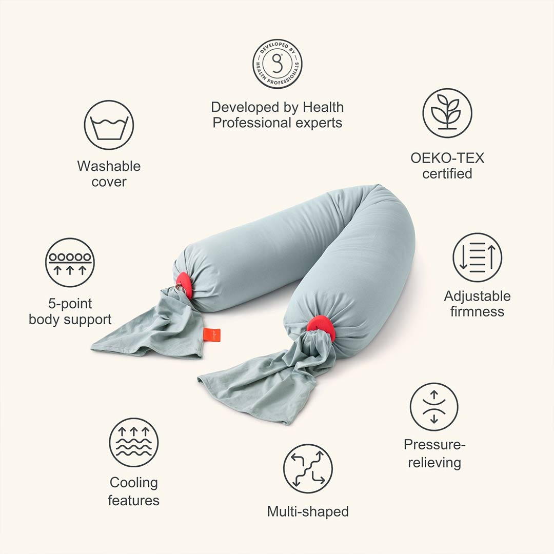 bbhugme Pregnancy Pillow - Eucalyptus