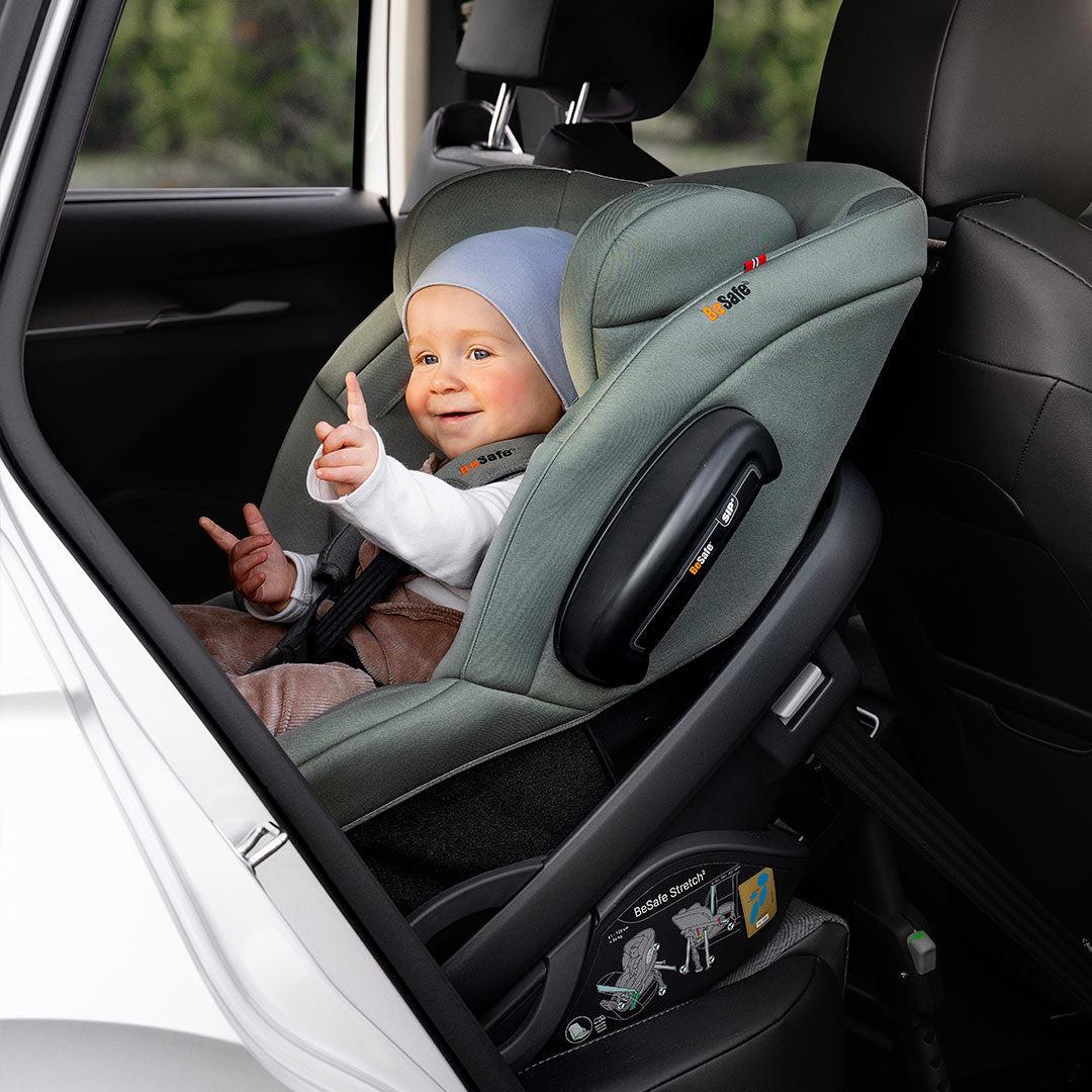 BeSafe Stretch 2 Car Seat - Dark Grey Melange