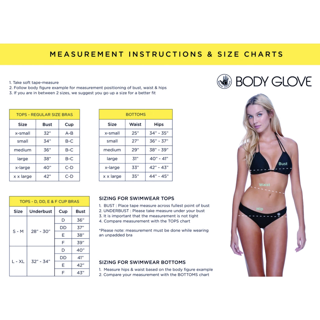 BODY GLOVE - SMOOTHIES BIKINI BOTTOM | KEY LIME